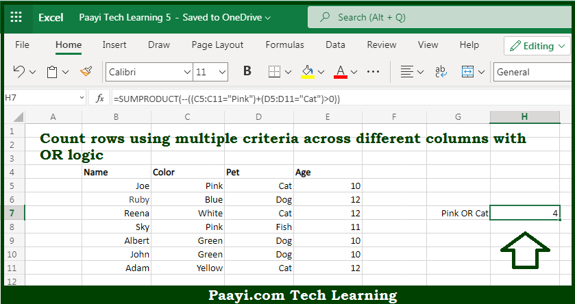 how-to-count-filtered-rows-in-excel-spreadcheaters