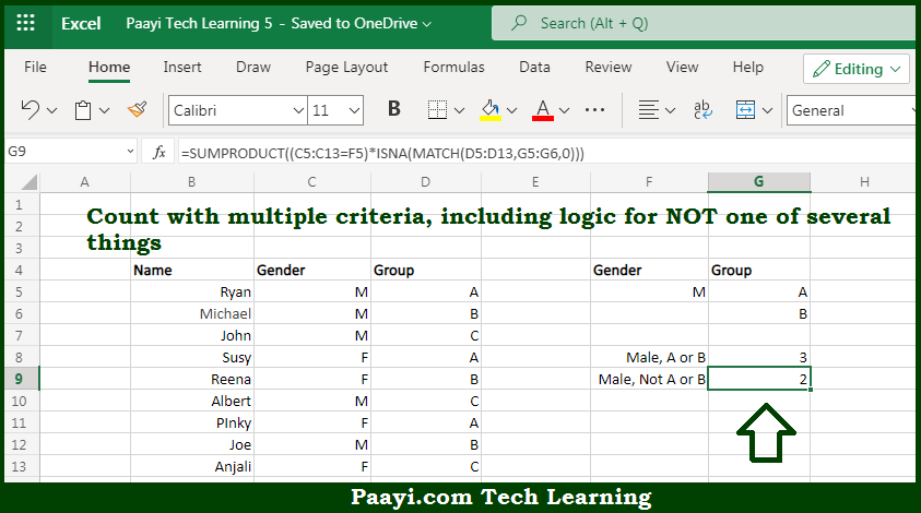 learn-how-to-count-multiple-criteria-with-not-logic-in-microsoft-excel