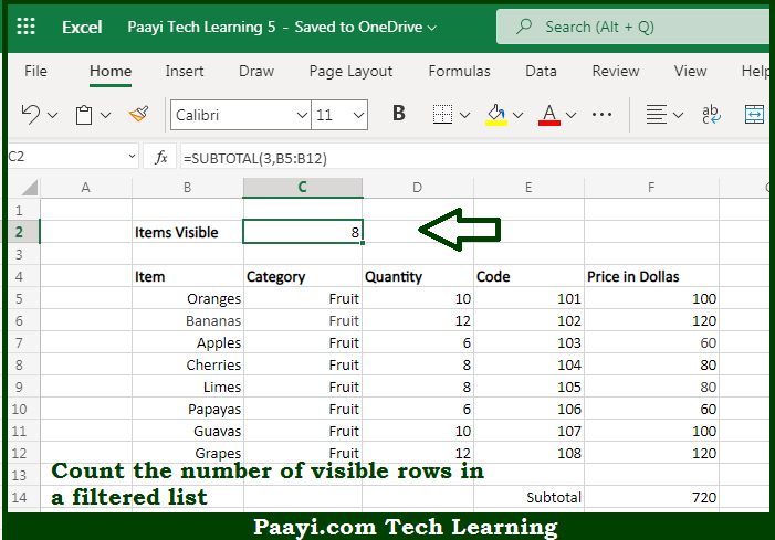 excel-count-visible-rows-formula-and-vba-code-exceldemy