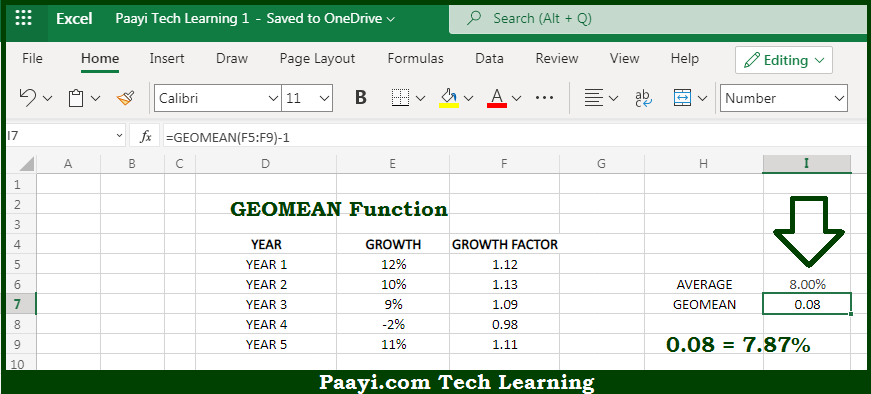 learn-how-to-use-microsoft-excel-geomean-function-paayi-tech