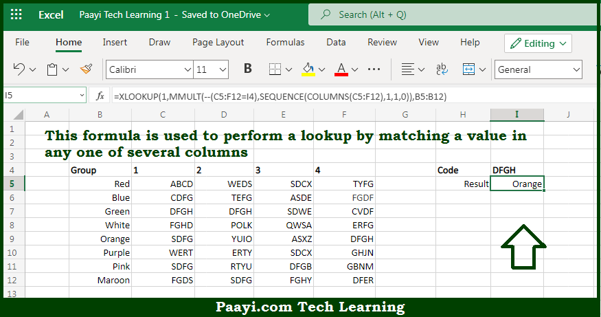 learn-how-to-get-xlookup-match-any-column-in-microsoft-excel-paayi