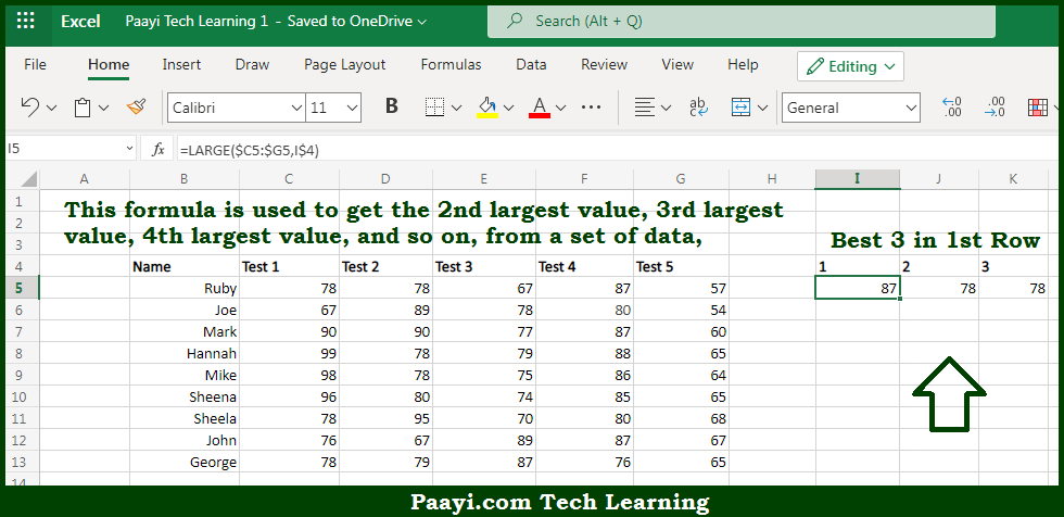 Python Find Nth Largest Value In List