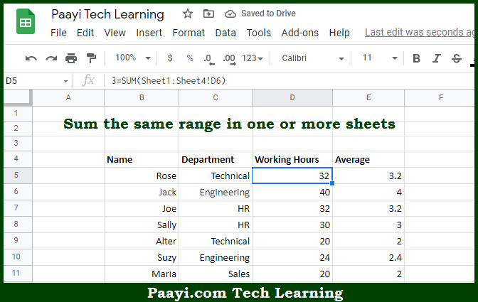 learn-how-to-3d-sum-multiple-worksheets-in-google-sheets-paayi-tech