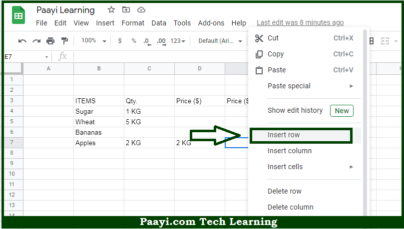 learn-how-to-insert-row-with-shortcut-in-google-sheets-paayi-tech