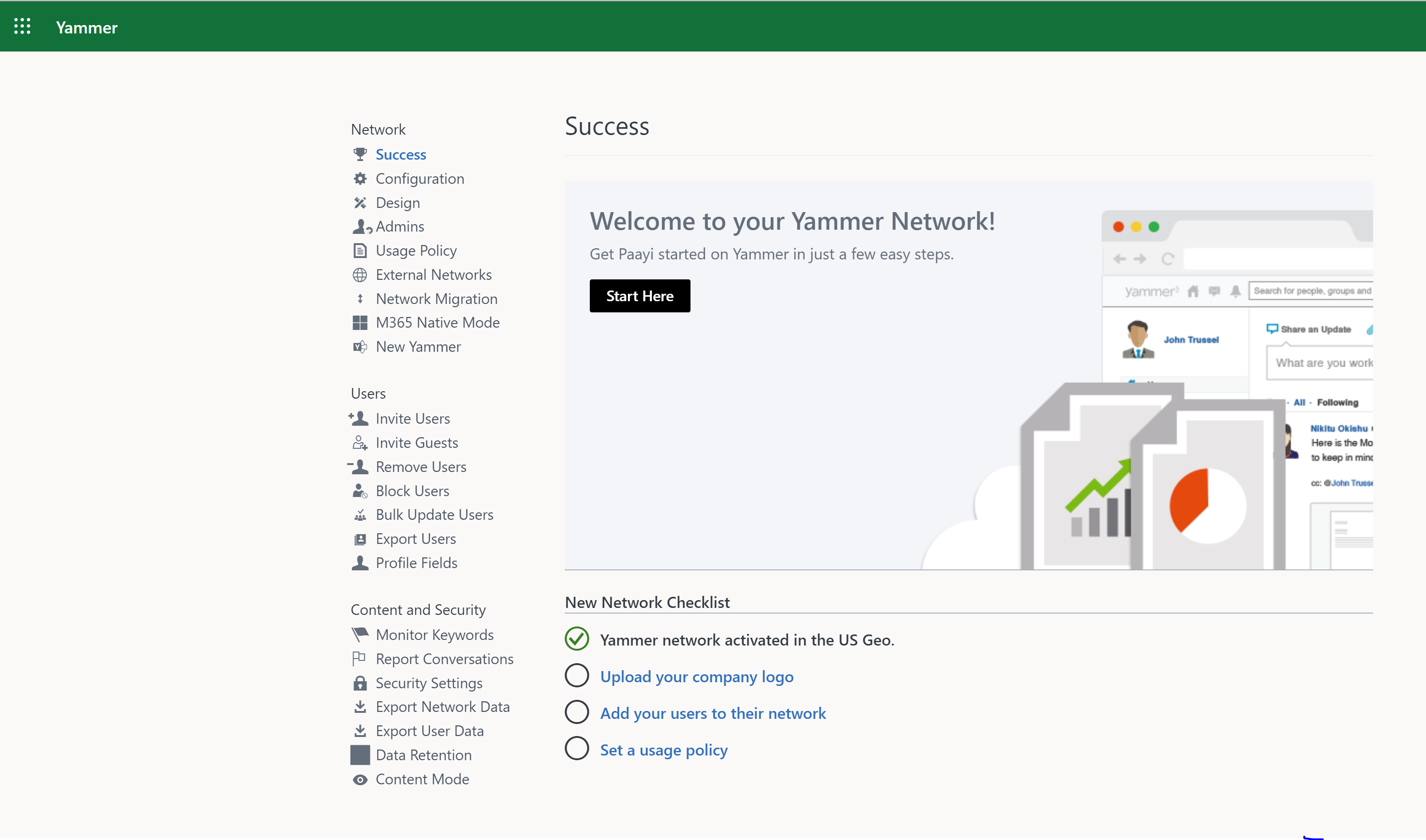 Learn How To Open Microsoft Office 365 Yammer Admin Center