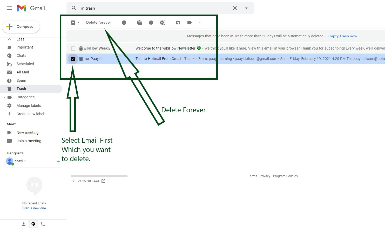 Learn How To Delete Email Permanently From Your Gmail Account Paayi