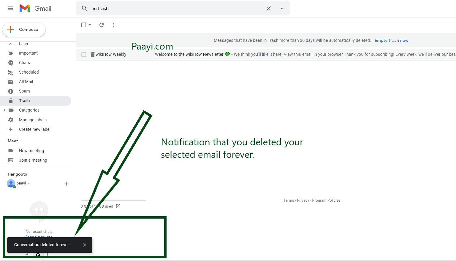 Learn How To Delete Email Permanently From Your Gmail Account Paayi