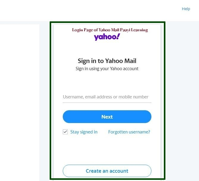 create yahoo mail account without mobile number